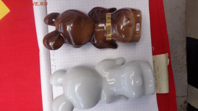 Фарфор : Мишки Олимпийские  кто оценит ? - DSC06930.JPG