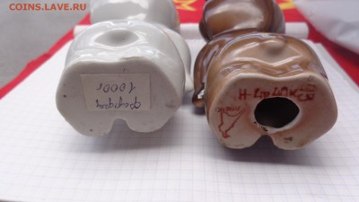 Фарфор : Мишки Олимпийские  кто оценит ? - DSC06931.JPG
