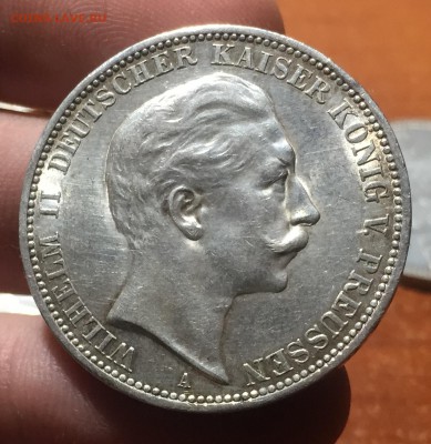 Пруссия 3 марки 1912 до 12. 05. до 22:15. - 1
