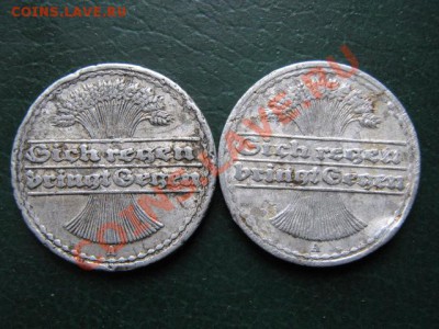 Германия 50 пф 1921А и 1922А до 11-11-10 22-00 - IMG_3792