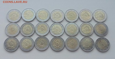 Дёшево! 2 ЕВРО 2012 (10 лет) 21 монета + Сан Марино до 10.05 - 2