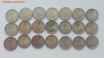 Дёшево! 2 ЕВРО 2012 (10 лет) 21 монета + Сан Марино до 10.05 - 1