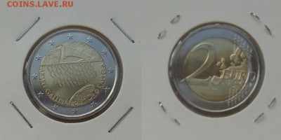Юбилейные 2 ЕВРО. 14 штук UNC Грец+Ит+Порт+Фин до 10.05 - фин гал