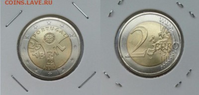 Юбилейные 2 ЕВРО. 14 штук UNC Грец+Ит+Порт+Фин до 10.05 - пор абр