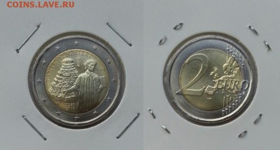 Юбилейные 2 ЕВРО. 14 штук UNC Грец+Ит+Порт+Фин до 10.05 - ит дан