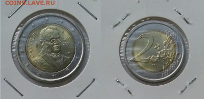 Юбилейные 2 ЕВРО. 14 штук UNC Грец+Ит+Порт+Фин до 10.05 - ит кав