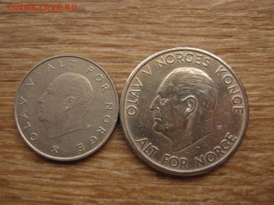 Норвегия 1 и 5 крон 1983 и 1966 до 12.05.16 в 21.00 М - IMG_3221.JPG