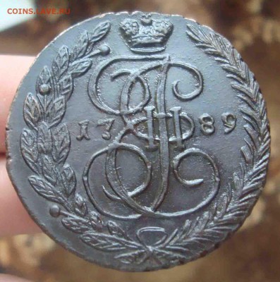 хорошие 5 копеек 1789г ЕМ.До 11.05 в 22.00 мск - 17