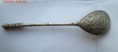 Ложка _серебро-оценка. - 20-46 008