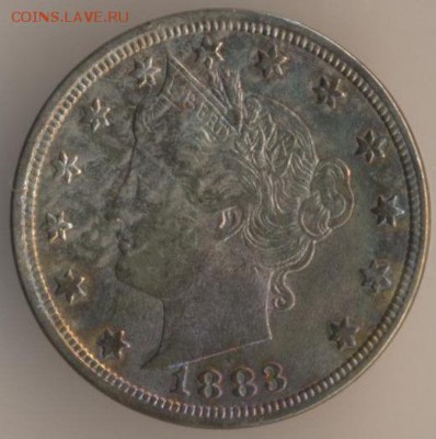 1 цент США 1858г . Парящий орел. - 44