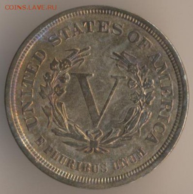 1 цент США 1858г . Парящий орел. - 43