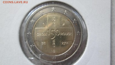 2 евро Бельгия Красный крест - IMG_3330.JPG