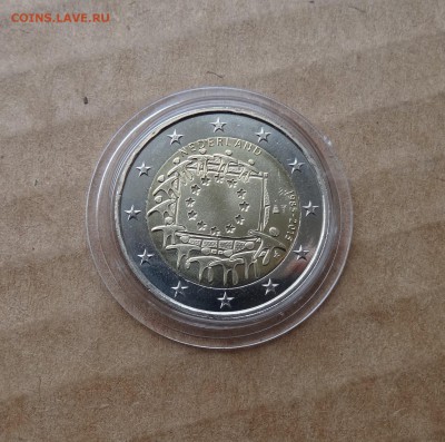 === 2 Евро Нидерланды 2015 - Флаг - с 200 руб. - 15.05.2016 - 2015-Нидерл-2.JPG