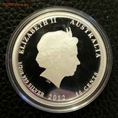 50 центов "Австралийский кокобара" 2012 Аg Австралия - 20160510_144545~2