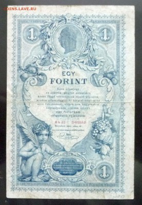 1 форинт Австрия 1888 г. до 12.05.2016 22:00 (мск) - P1040794.JPG