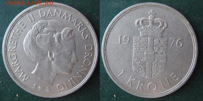 11.Разная инострань по фиксу - 11 71 Дания 1 крона 1976