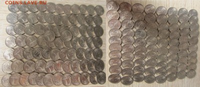 1 копейка 2001 СП (80 штук). Отличные. - обе