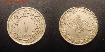 3 - Египет – 1-10 гирша (1913-1327(6)Н) медь-ник.