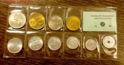 ВЕНГРИЯ - годовой набор 1989 пластик до 17.05, 22.00 - Венгрия годовой набор 1989_1