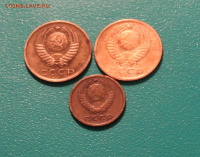 2 коп. 1965 (1 шт) + 3 коп. 1962 (2 шт.) до 15.05.16 22:00 м - 2 1965 + 3 1962 (2)