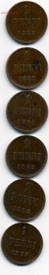 1 пенни 1883 - 94 гг . 6 шт. до 16 05 16 до 22-00 мск - img272