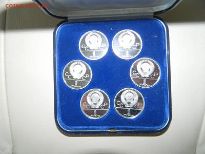 Олимпиада 1980 набор 6 рублей Пруф - DSCN3228.JPG