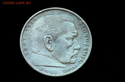 5 рейхс марок 1935год  Гинденбург (A) - IMG_4117.JPG