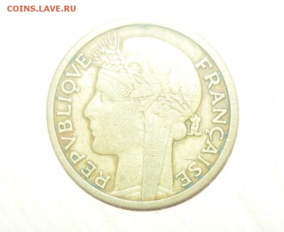 Французская Зап Африка 1 франк 1944 год Нечастая 17.05.2016 - 4.JPG