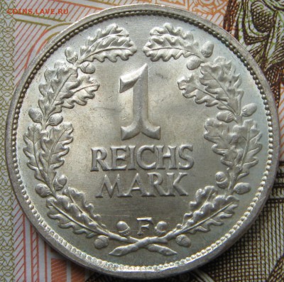 1 марка 1926 F - аверс