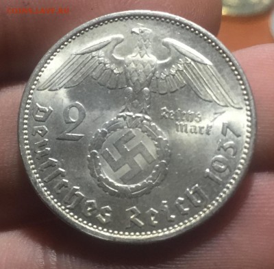 Рейх. 2 марки 1937 "А" Люкс до 18.05. в 22:15 - 2