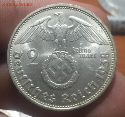 Рейх. 2 марки 1938 "D" Люкс до 18.05. в 22:15 - 2