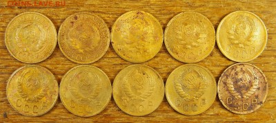 2 копейки 1926-1946 10 штук с рубля до 19.05.16 в 22-30 МСК - 2 лот (3).JPG
