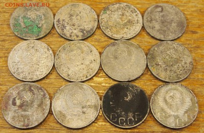 20 копеек 1932-1948 12 штук с рубля до 19.05.16 в 22-30 МСК - 20 никель лот (4).JPG
