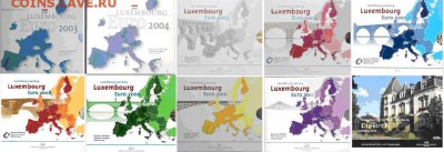 Официальные наборы Люксембурга 2003 - 2012 - Luxem