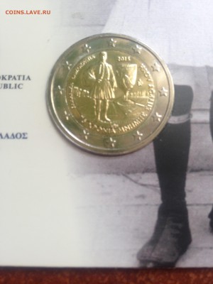 Греция 2 евро 2015 BU COINCARD "Сп. Луис" до 18.05 22:00 - IMG_0670.JPG