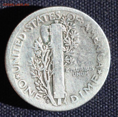 С 1 руб. USA ONE DIME 1916г. МЕРКУРИ  до 19.05 в 22-00 - IMG_1606.JPG