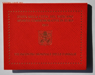 Ватикан 2 евро 2015 Встреча семей в Филадельфии до 19.05.16 - 1.JPG