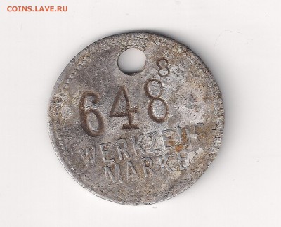 Жетон WERKZEUG MARKE -? - жетон-1