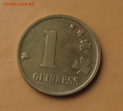 жетон 1 GUINNESS 1999 год - Изображение 378