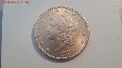 20$ долларов США 1901 год (золото) оценка, предложения? - 20160514_143339