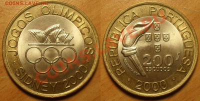 БМ Португалия, 200 эскудо (Олимп в Сиднее) до 13.11.10 22:00 - Порт_Сидней