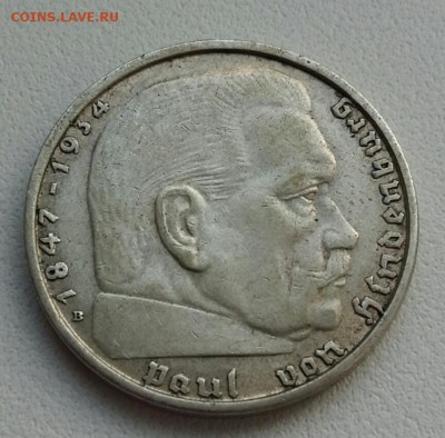 Рейх. 2 марки 1938 "B" до 19.05. в 22:30 по мск - 2016-05-14 18.31.41