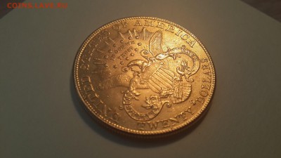 20$ долларов США 1901 год (золото) - 20160514_143558