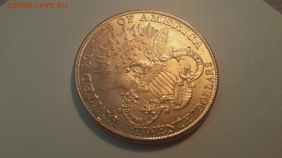 20$ долларов США 1901 год (золото) - 20160514_143607