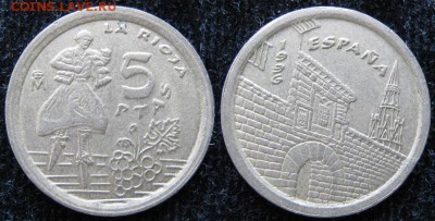 12.Разная инострань по фиксу - 12.12.Испания 5 песет 1996   465