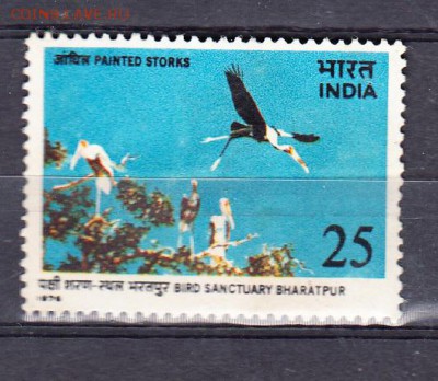 Индия 1976 аисты - 241