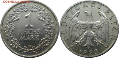 1 марка 1926 F - 1 mark