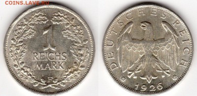1 марка 1926 F - 1 mark2