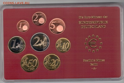 ГЕРМАНИЯ НАБОР ЕВРО ПРУФ 2003А ДО 19.05.2016 В 22.00 (В172) - Изображение 013