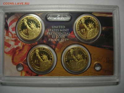 США Президентские доллары 2008PROOF mint S в родной капсуле - DSCN8325.JPG
